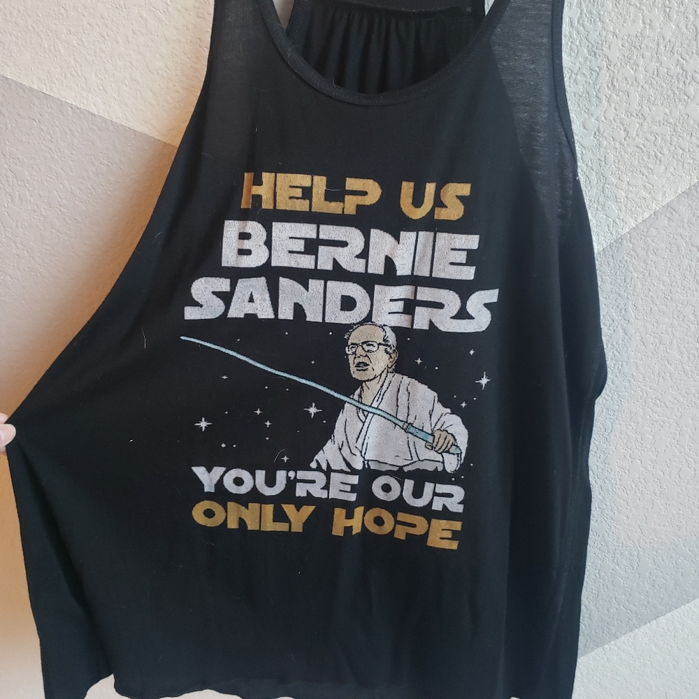 Bernie Sanders flowy tank